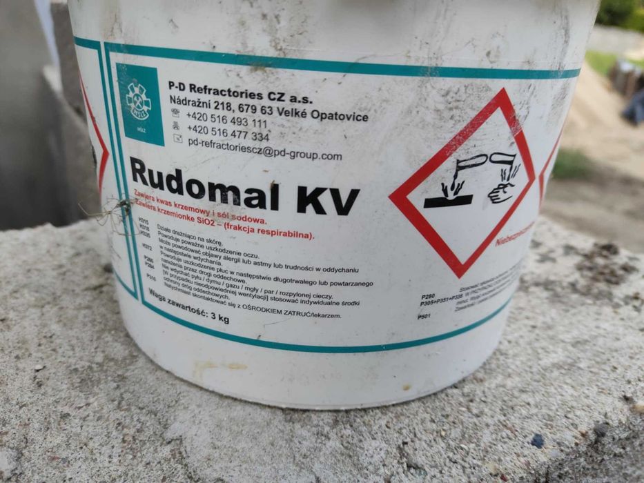 klej do wkładów ceramicznych kominowych