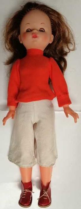 Boneca antiga Tucha - Altura 45 cm