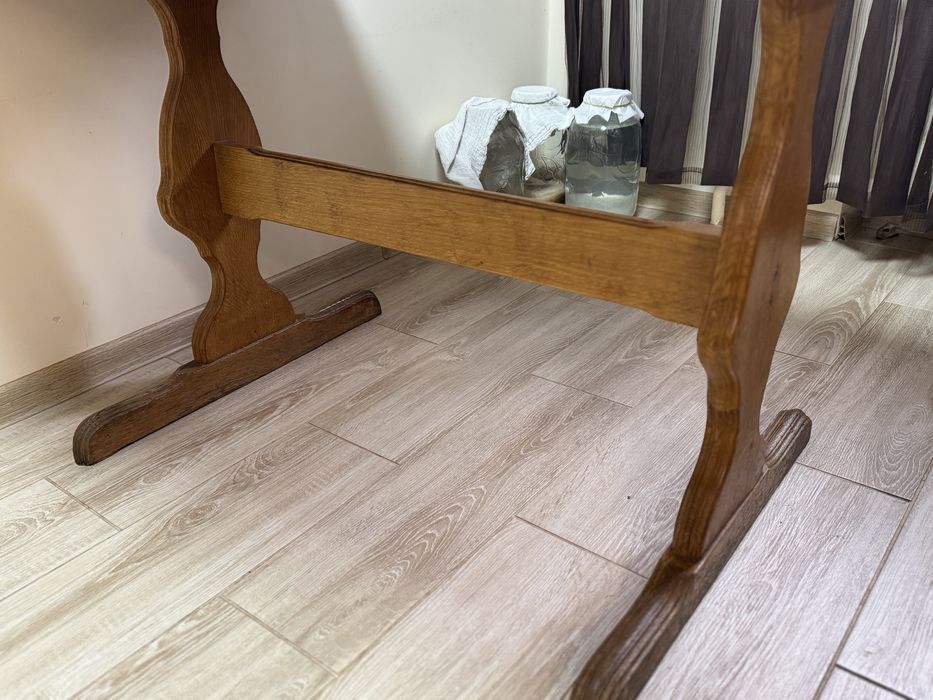 Стіл обідній кухонний деревʼяний