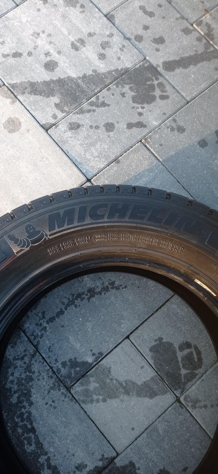 Opony Michelin 4 sztuki 7 mam bieżnik