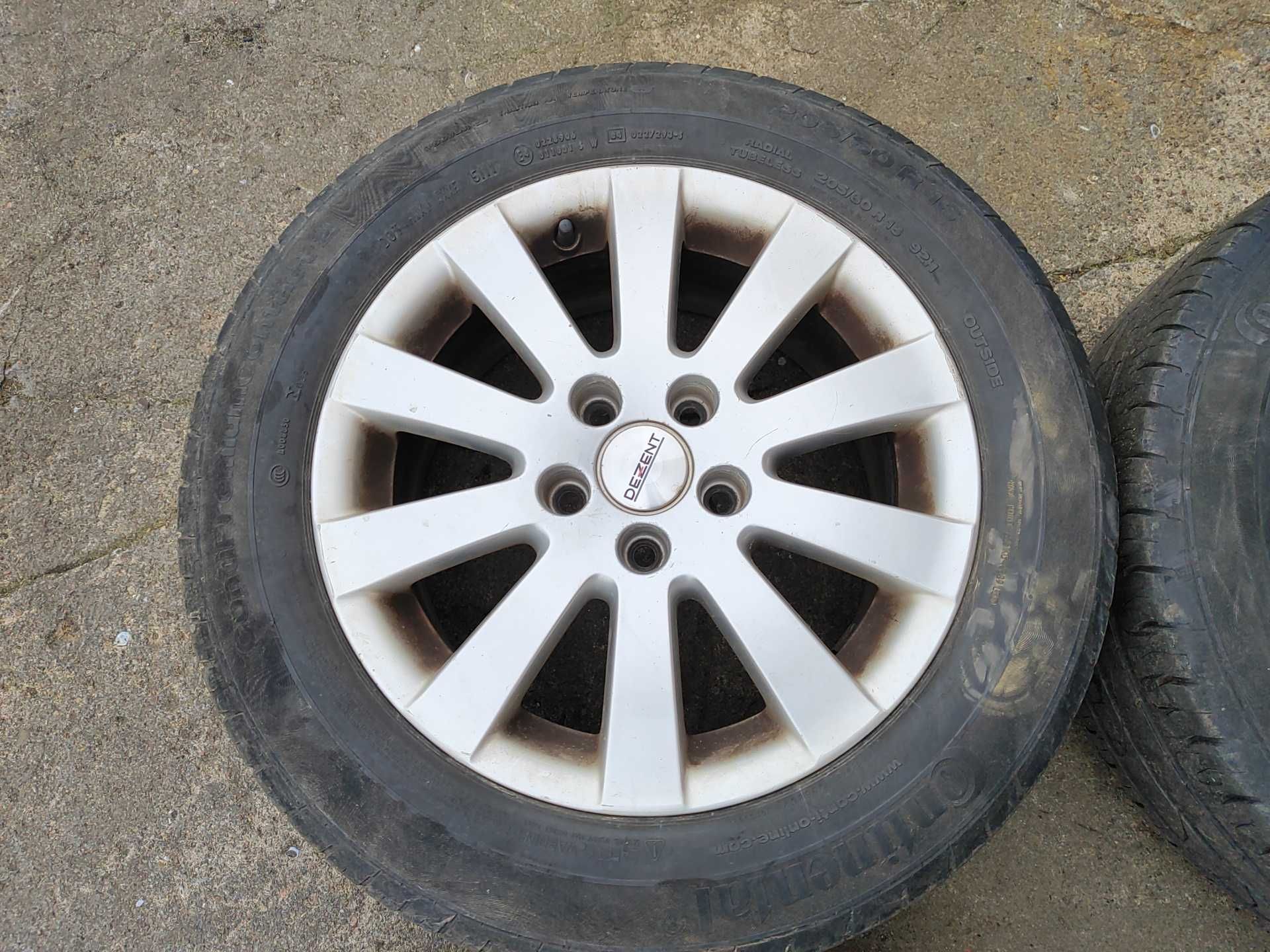 Alufelgi 16" Volkswagen Audi Skoda Seat 5x112 ET45 opony 205/60/16