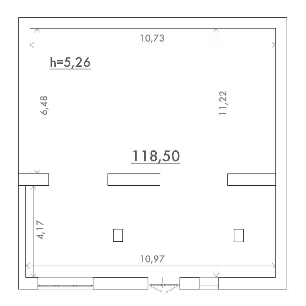 Комерційне приміщення 118м2 в ЖК Desna Residence (Альпійське містечко)