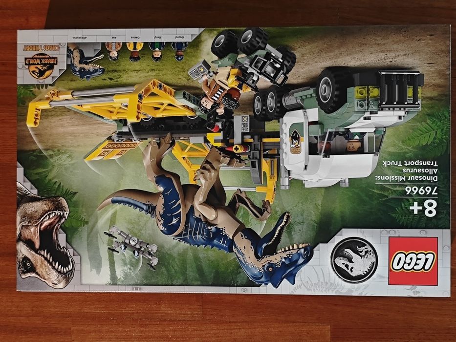 Lego 76966 Dinosaur Missions Allosaurus Transport Truck