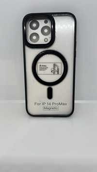 Etui Mag Cover z MagSafe do IPHONE 14 PRO MAX Czarne | Premium