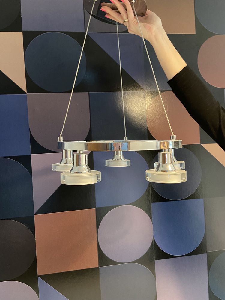 Lampa sufitowa 5punktów świetlnych