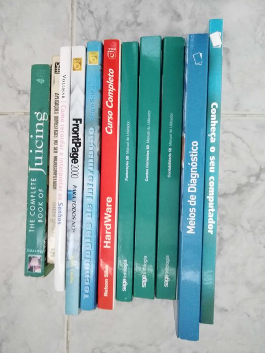 Livros de Informática, Tecnologia, Saúde, Economia, Escolares, etc