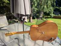 Japan gitara elektroakustyczna vintage Germany Szeroki gryf 45 mm