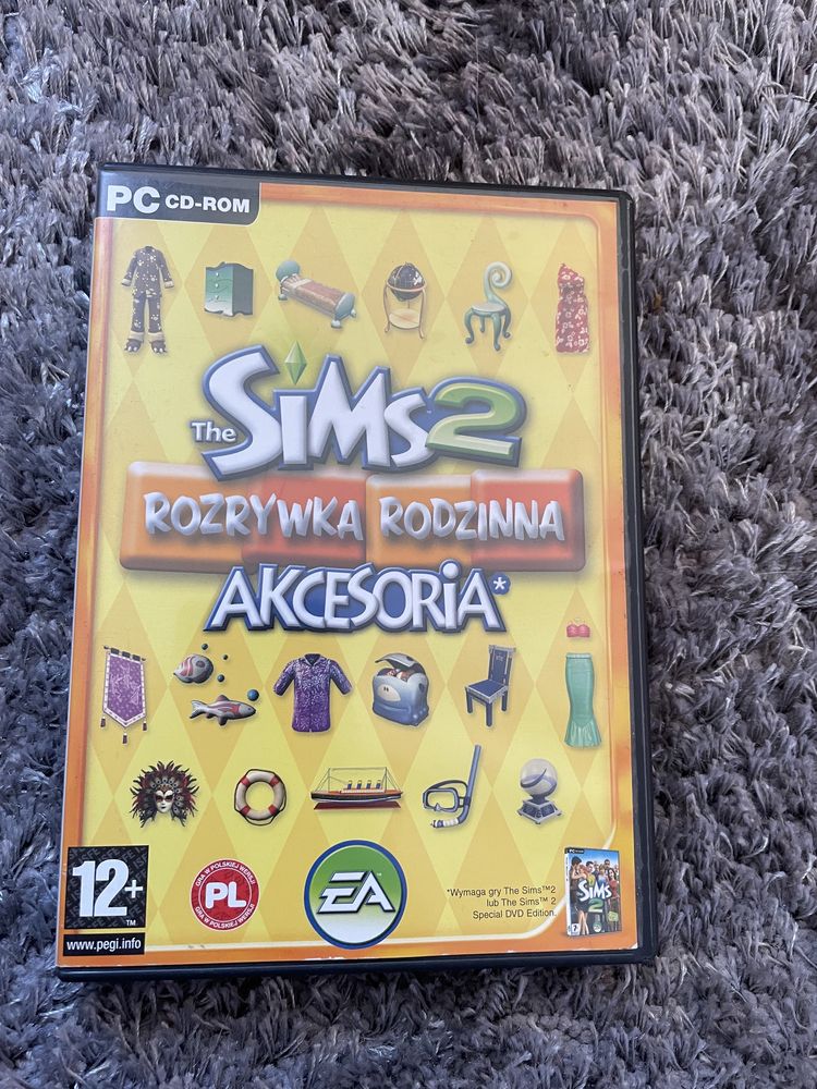 The sims 2 rozrywka rodzinna akcesoria