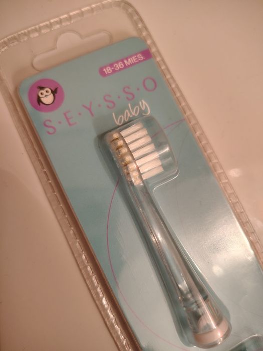 Końcówki do szczoteczki seysso baby 2 szt