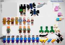 Лего Фігурки ОРИГІНАЛ - CHIMA NexoKnight Minecraft Minifigures Series