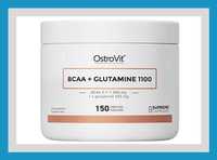 Амінокислоти BCAA+Glutamine 1100мг Ostrovit 150 капсул Польша