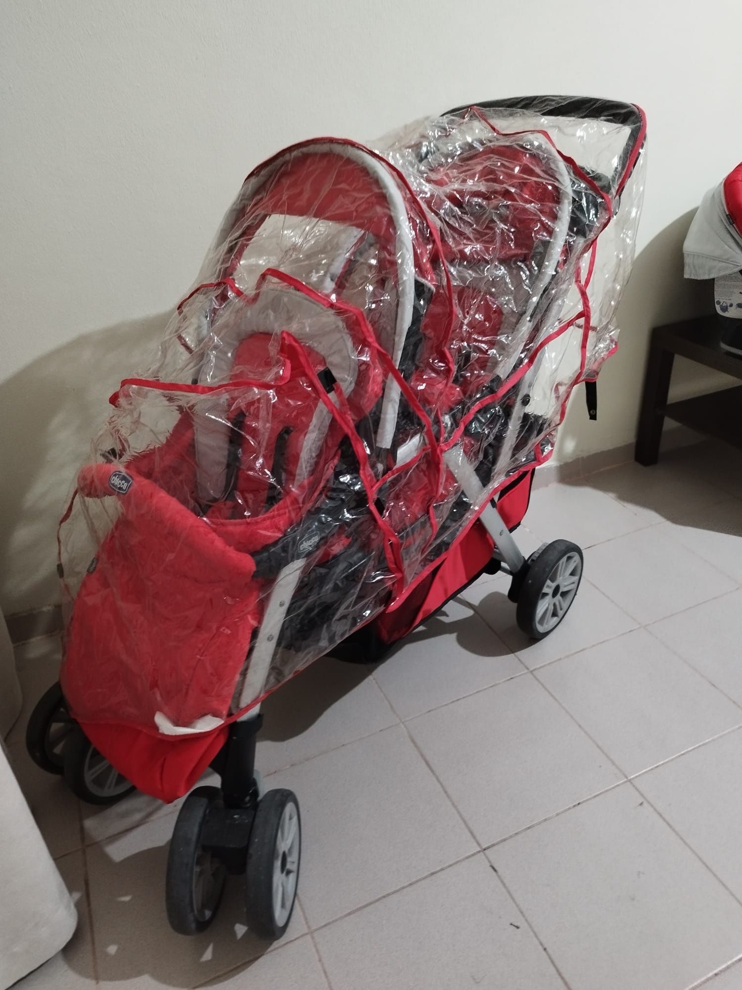 Carrinho chicco gémeos