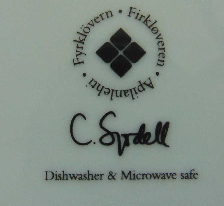 Zestaw talerzy obiadowy Fyrklovern biały 18 elementów