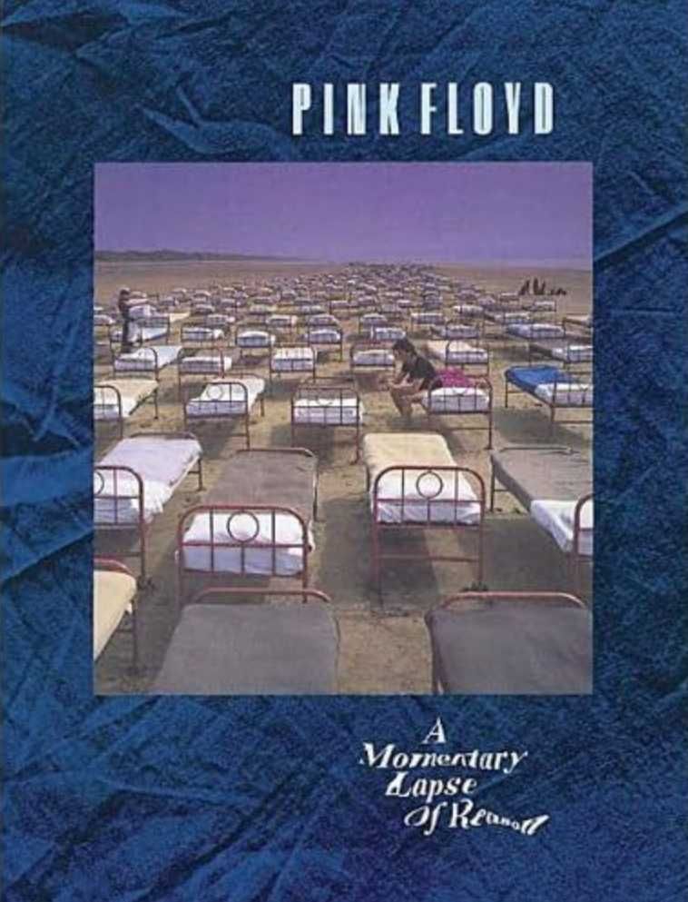 Livro Pink Floid A Momentary Lapse of Reason
