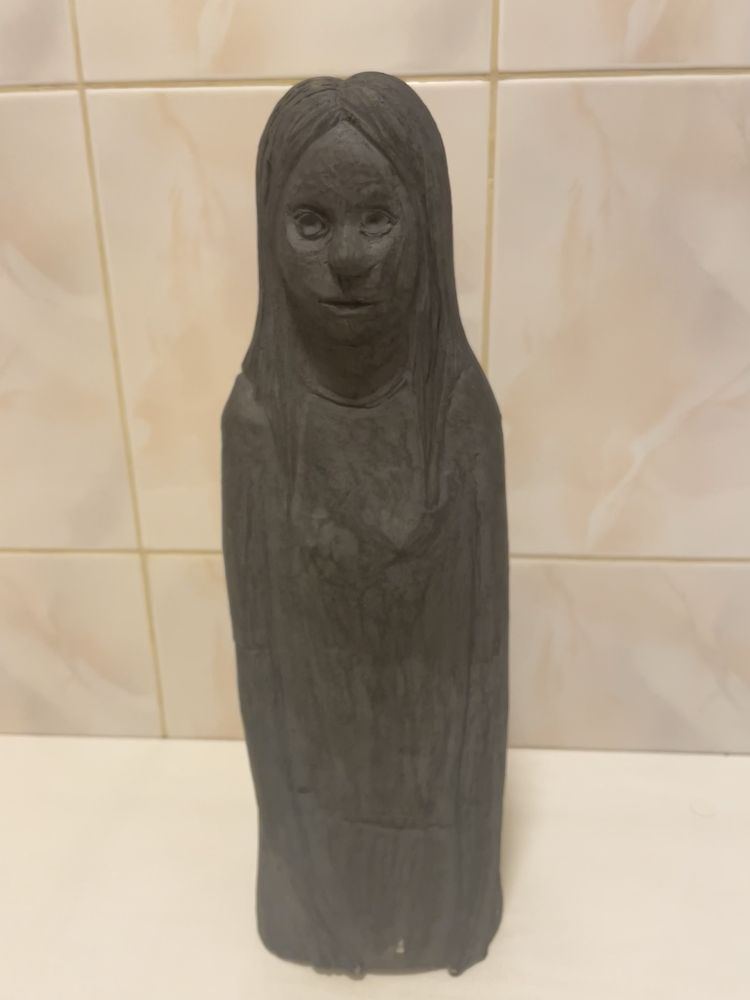 Rzeźba siwak madonna. Unikat. Wacław Kondek