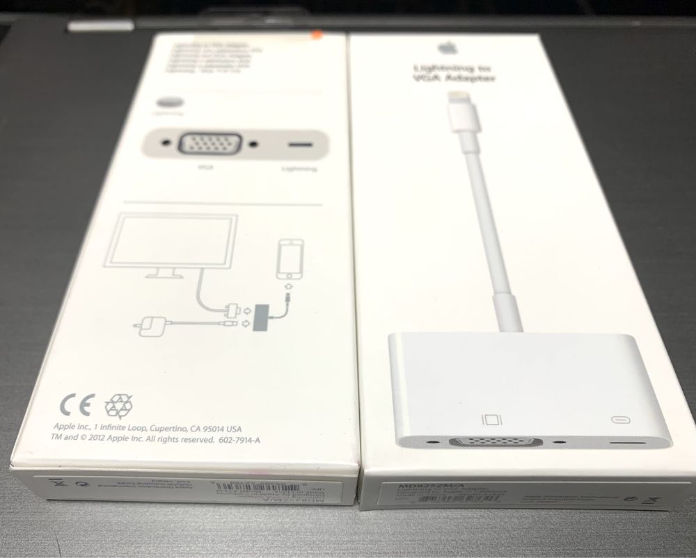 Переходник с iPhone на монітор,проектор Lightning to VGA adapter A1439