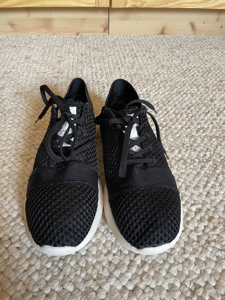 Czarne buty sportowe Cloudfoam Adidas 40 1/3 (jak nowe)