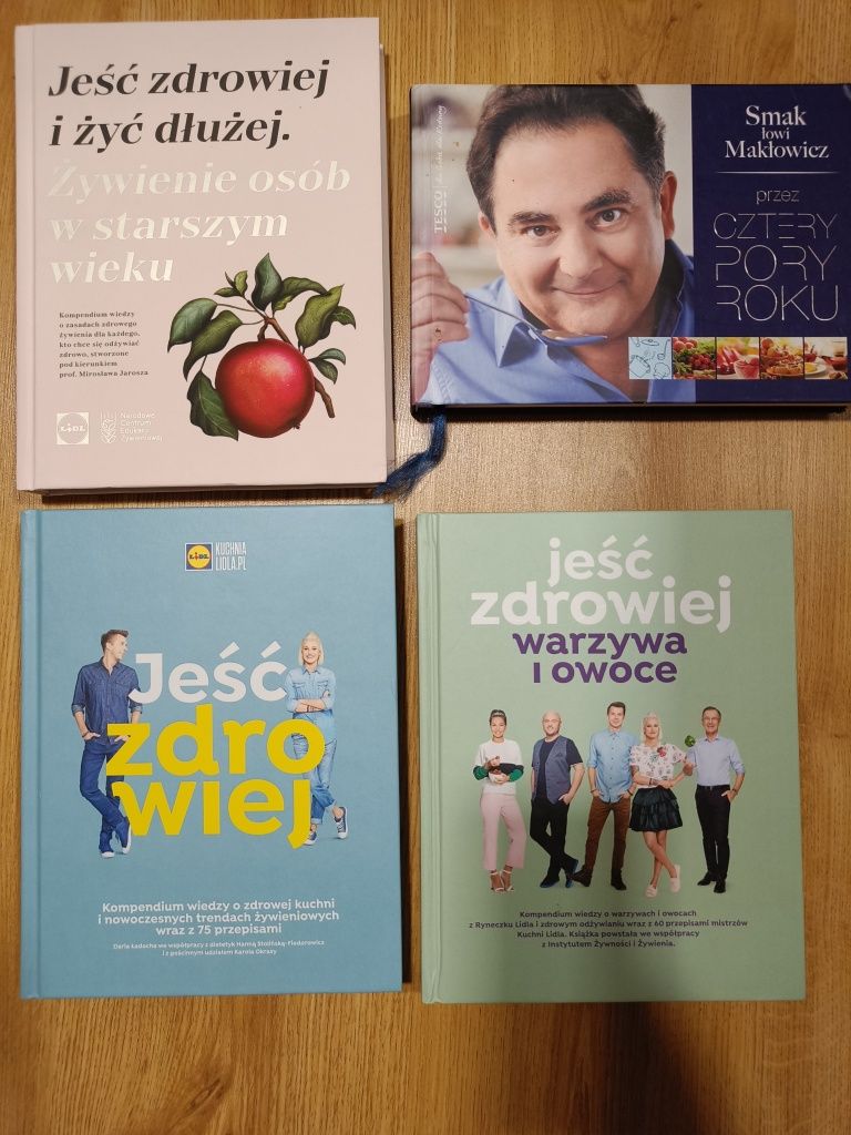 4-pack książki kucharskie