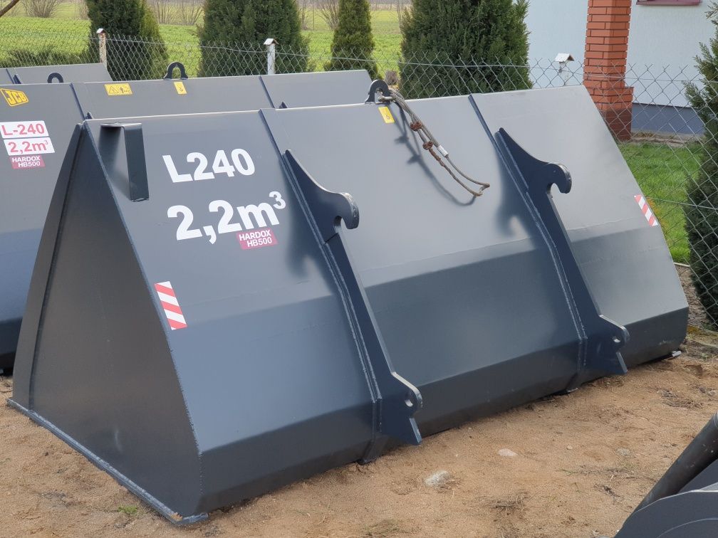 Łyżka szypa szufla  2.2m³ do ladowarki teleskopowej manitou jcb lycha