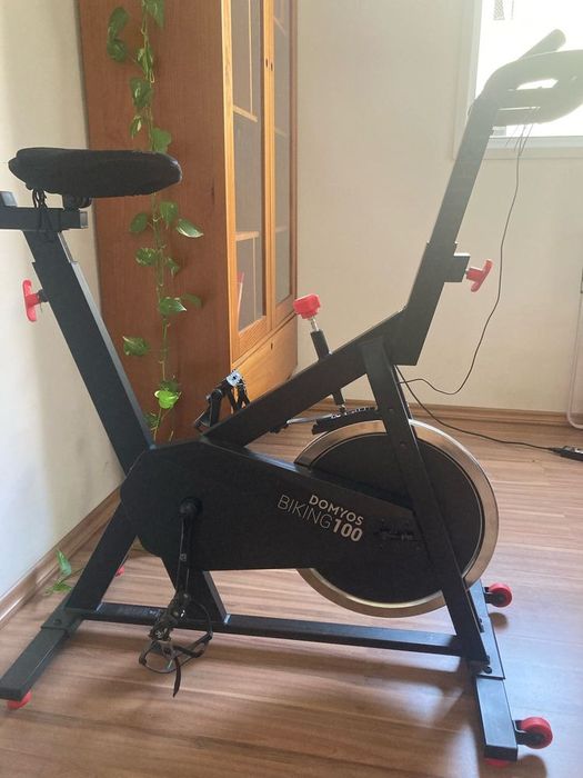 Bicicleta spinning domyos 100