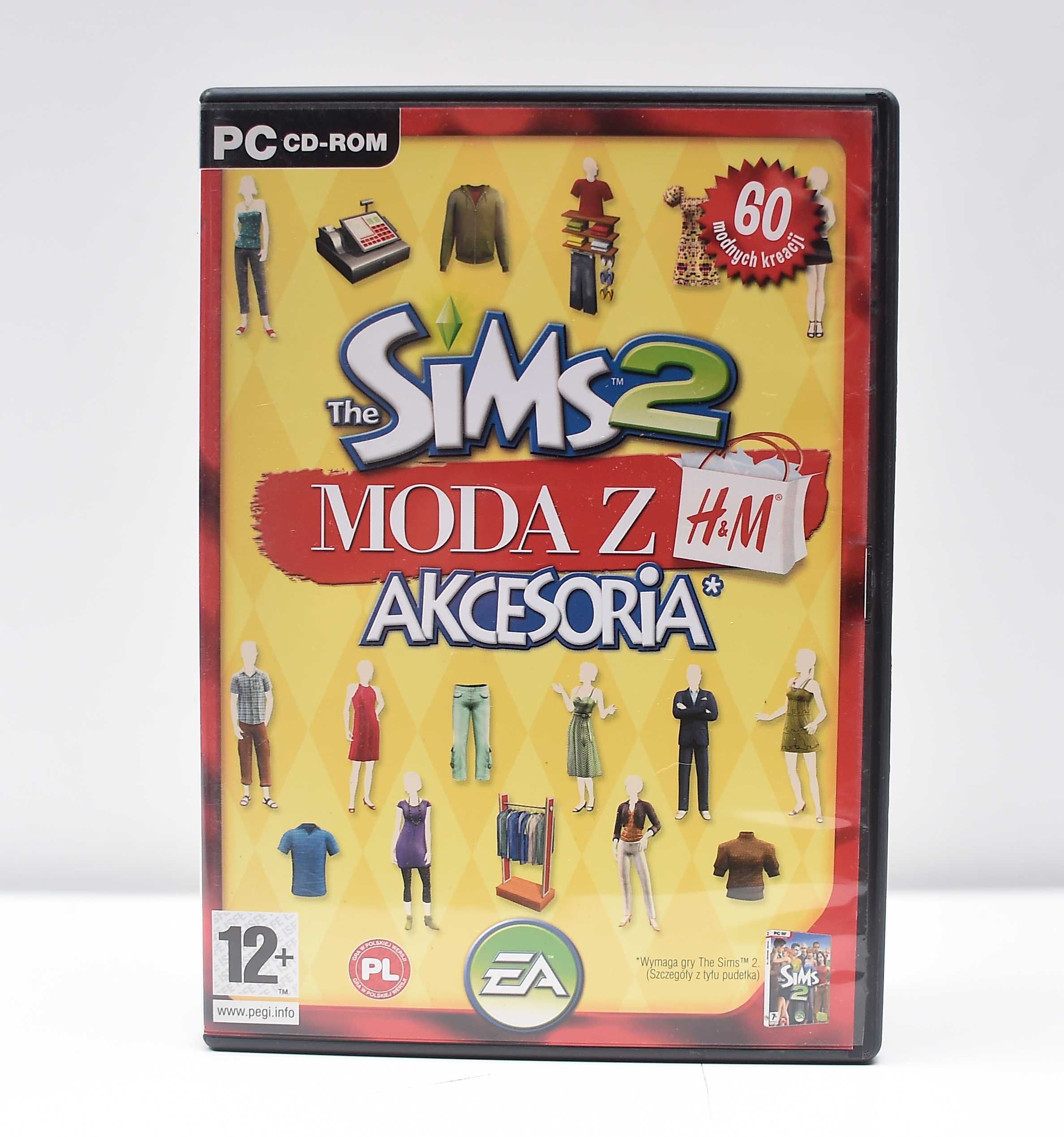 Gra PC #  The Sims 2 -  Moda z H&M Akcesoria