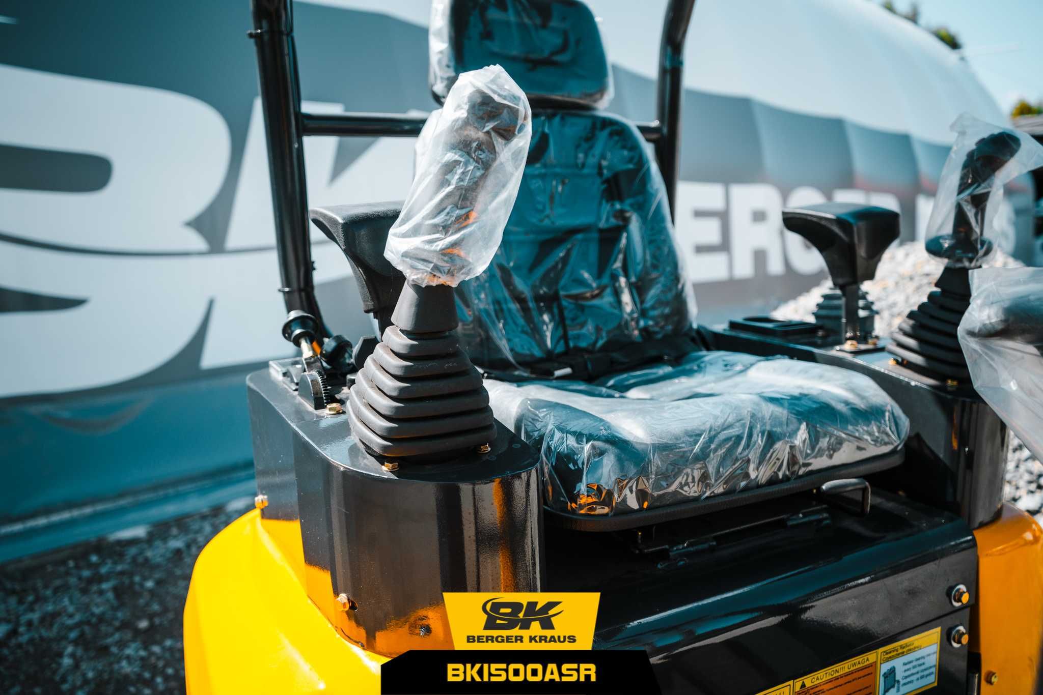 Mini Koparka Berger Kraus BK1500ASR  Joystick osprzęt YANMAR
