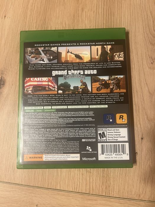 Gta san andreas xbox