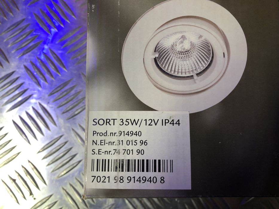 Lampa halogen wpuszczany sufitowy