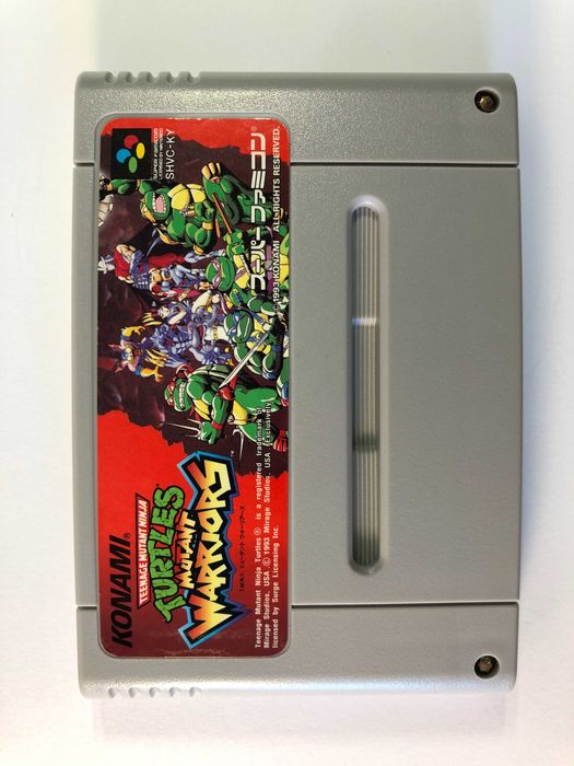 Teenage Mutant Ninja Turtles: Mutant Warriors  • Super Famicom • Japan