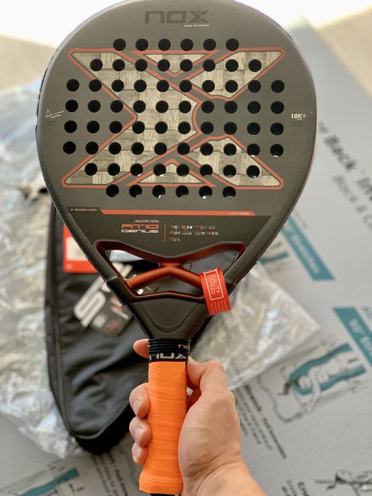 Rakieta NOX AT10 LUXURY GENIUS 18K ALUM 2025 PADEL by Agustin Tapia