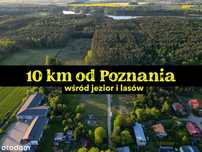 Działka budowlana 10km od POZNAŃ 60m od lasu BUGAJ