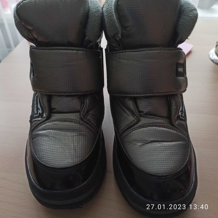 Зимние теплющие не промокаемые ботинки для девочки