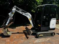 Bobcat E19  Pierwszy właściciel, idealny stan techniczny i wizualny