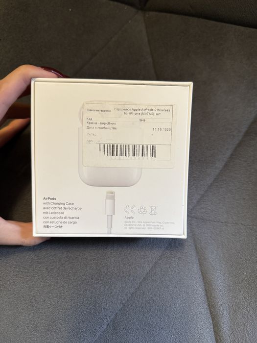 Наушники apple airpods 2 оригинал