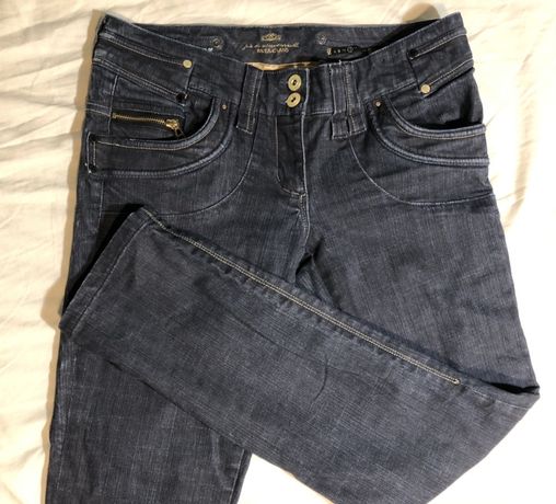 Spodnie jeansy biodrówki River Island 36 S