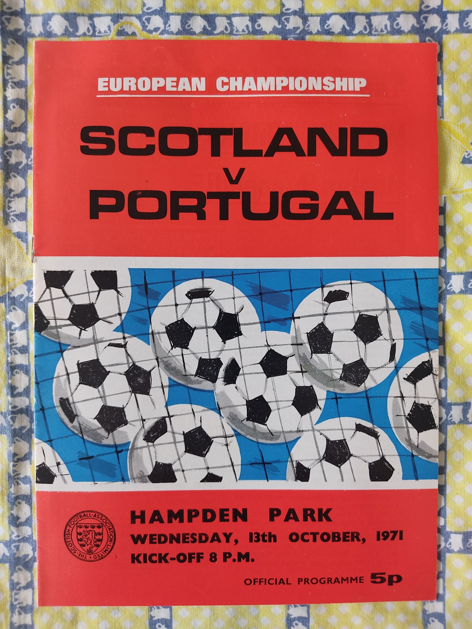 Programa Escócia Portugal 1971