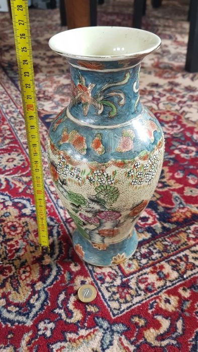 Duży orientalny chiński wazon 26cm chińska porcelana
