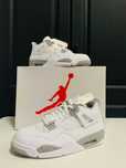 Buty Jordan4 Air Retro Biały Oreo UnisexTrampki EU44