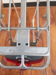 Aluminiowy bagażnik rowerowy Cizeta DIN 79121, 25 kg + lampka Toplight
