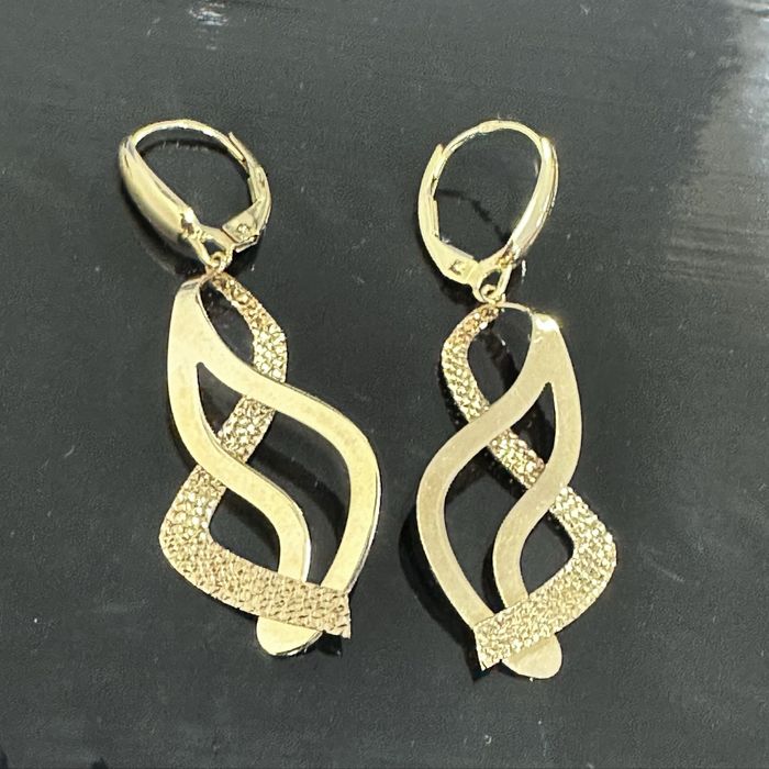 Zlote kolczyki 14k proba 585