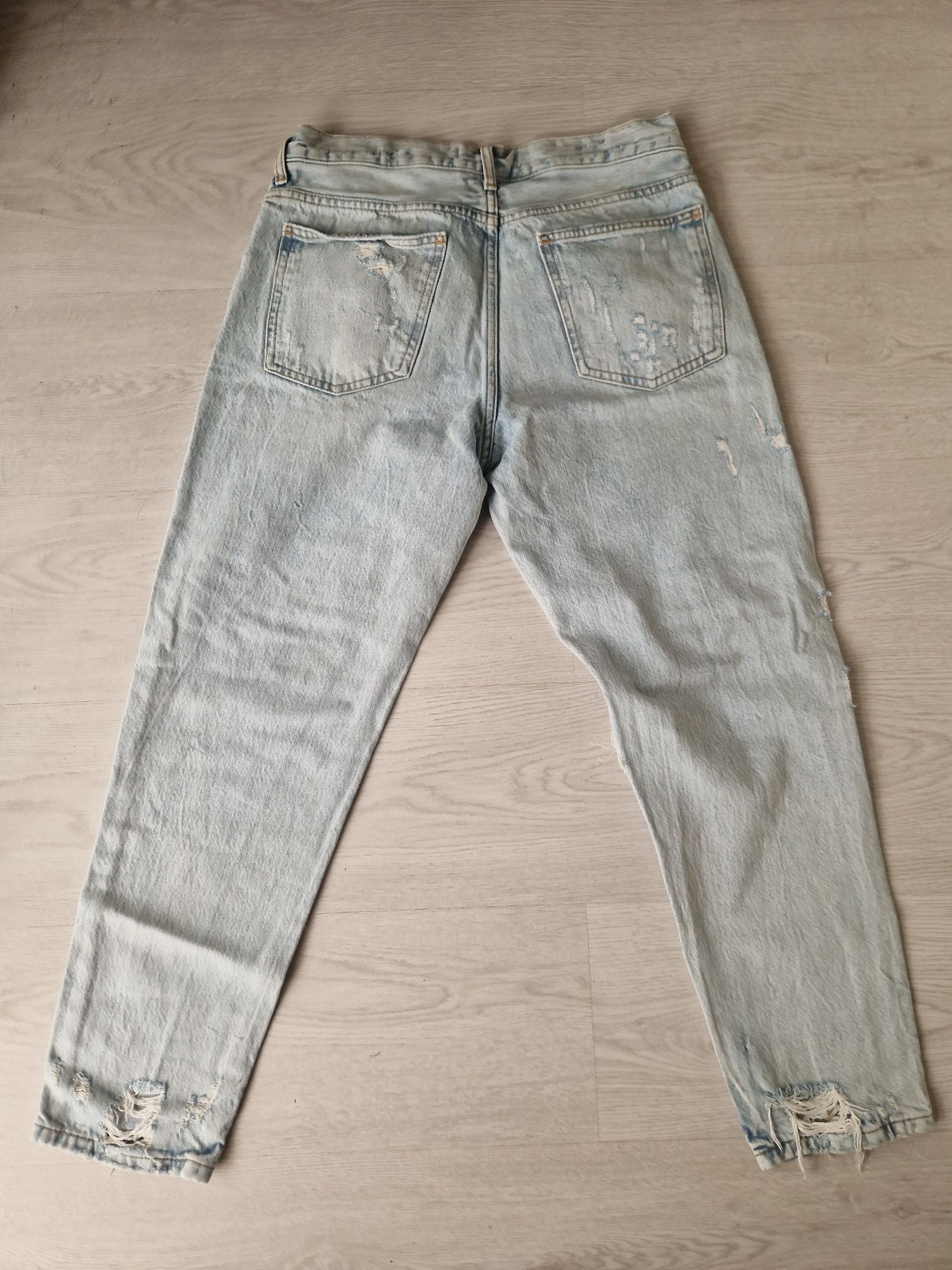 Calças Jeans Momfit 38 Zara