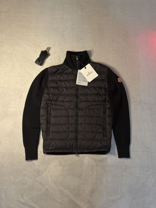 Кардиган Moncler Knit x Nylon Down Cardigan s-l