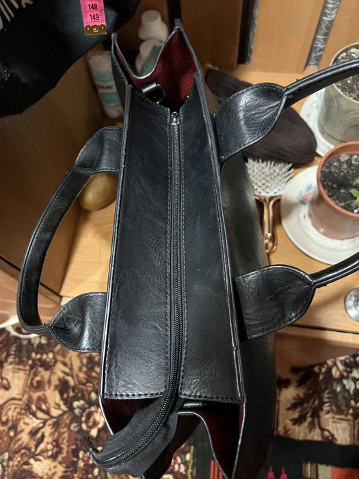 Шкіряна жіноча сумка