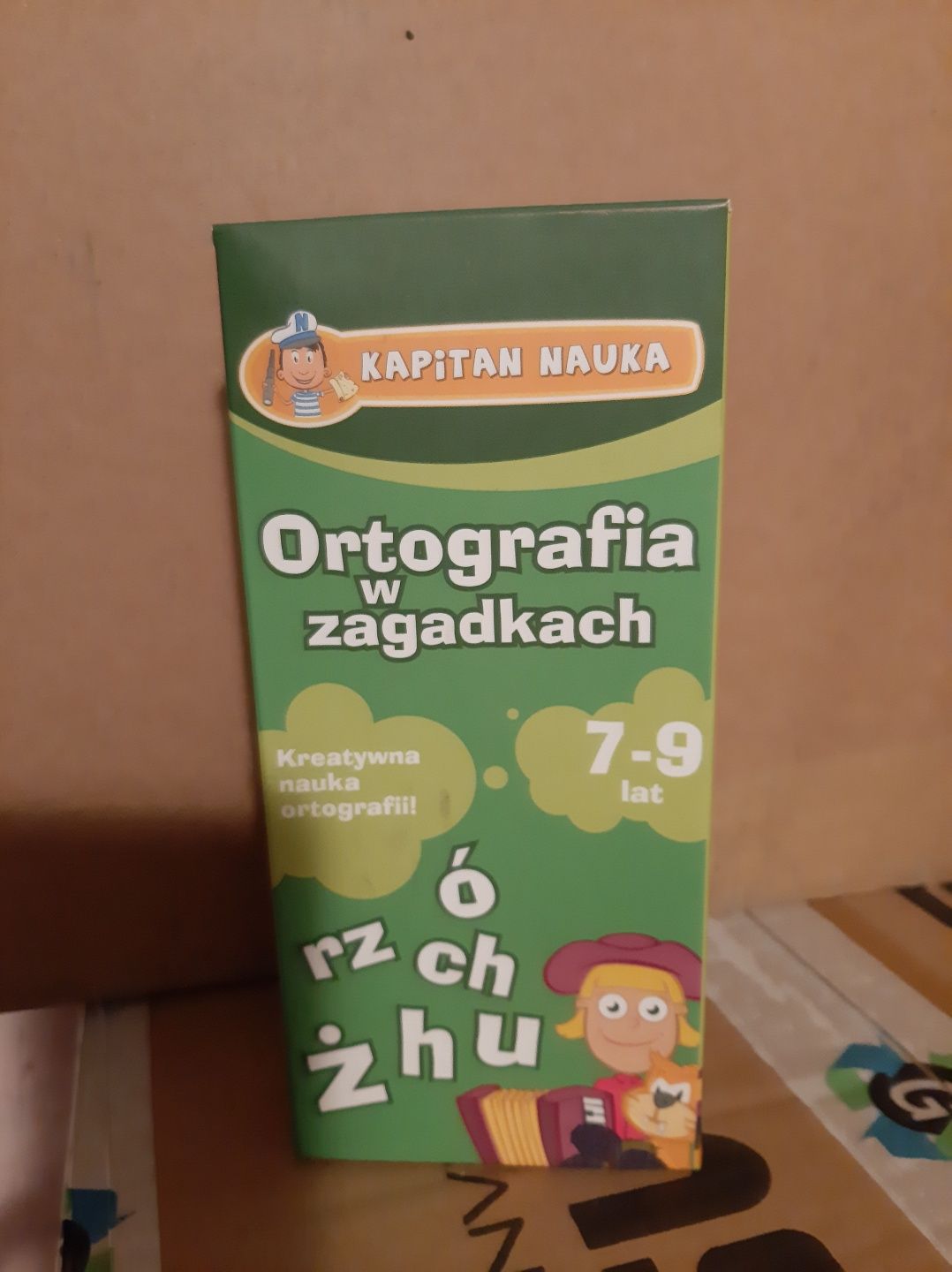 Ortografia w zagadkach. Kapitan Nauka