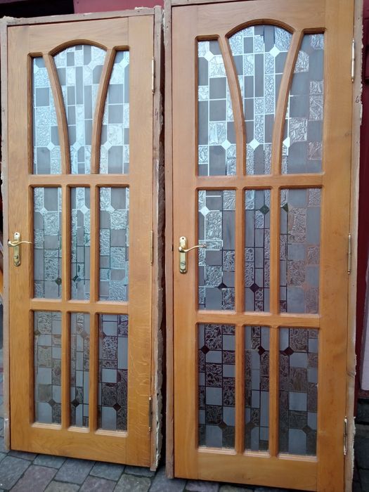 Двері дубові міжкімнатні 80*205