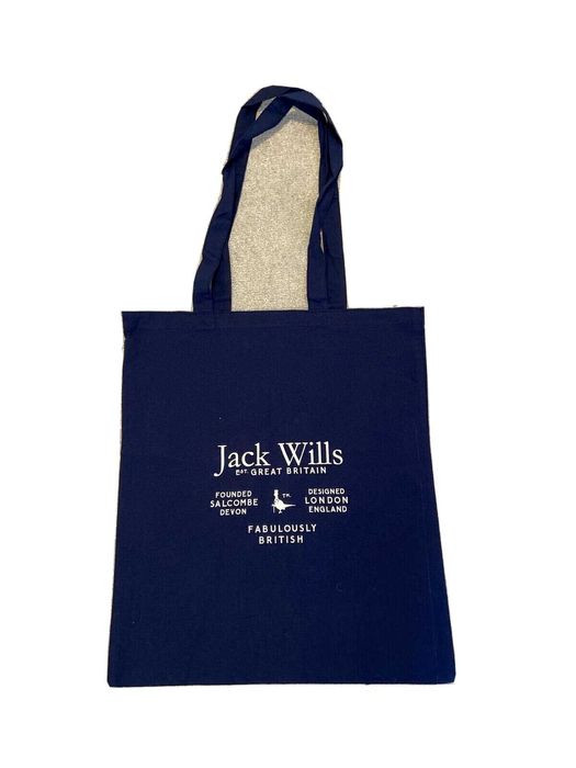 JACK WILLS England Nowa Torba na zakupy Eco Bawełniana Oryginalna 100%