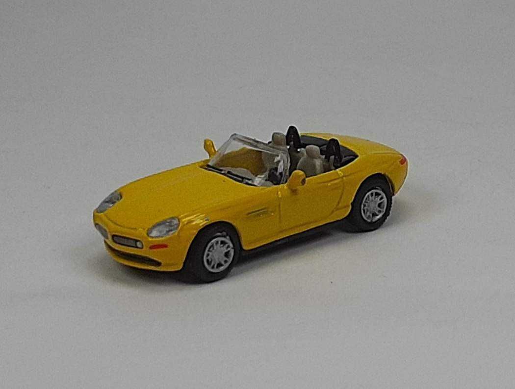 JOY CITY jak CARARAMA BMW Z8 (E52) Yellow skala 1:72