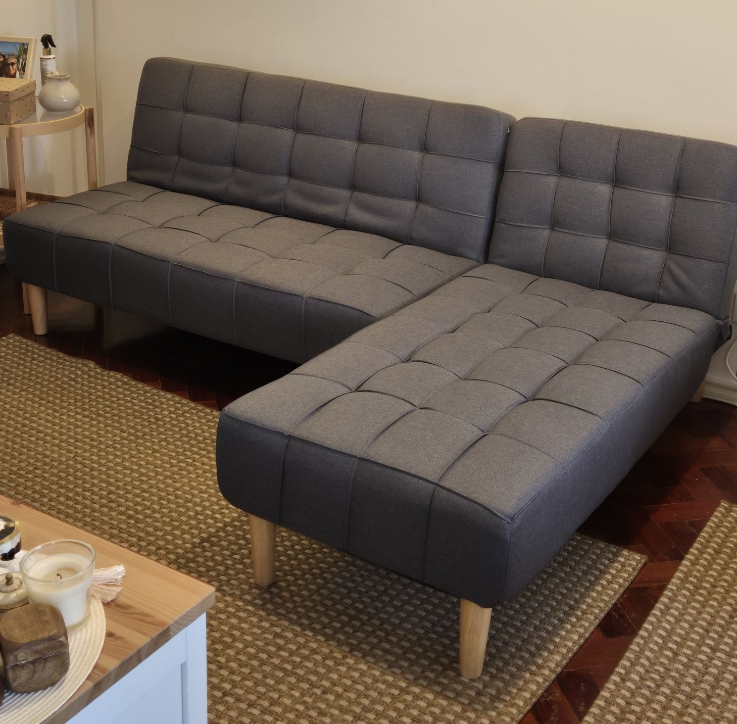 Sofá-cama em excelente estado