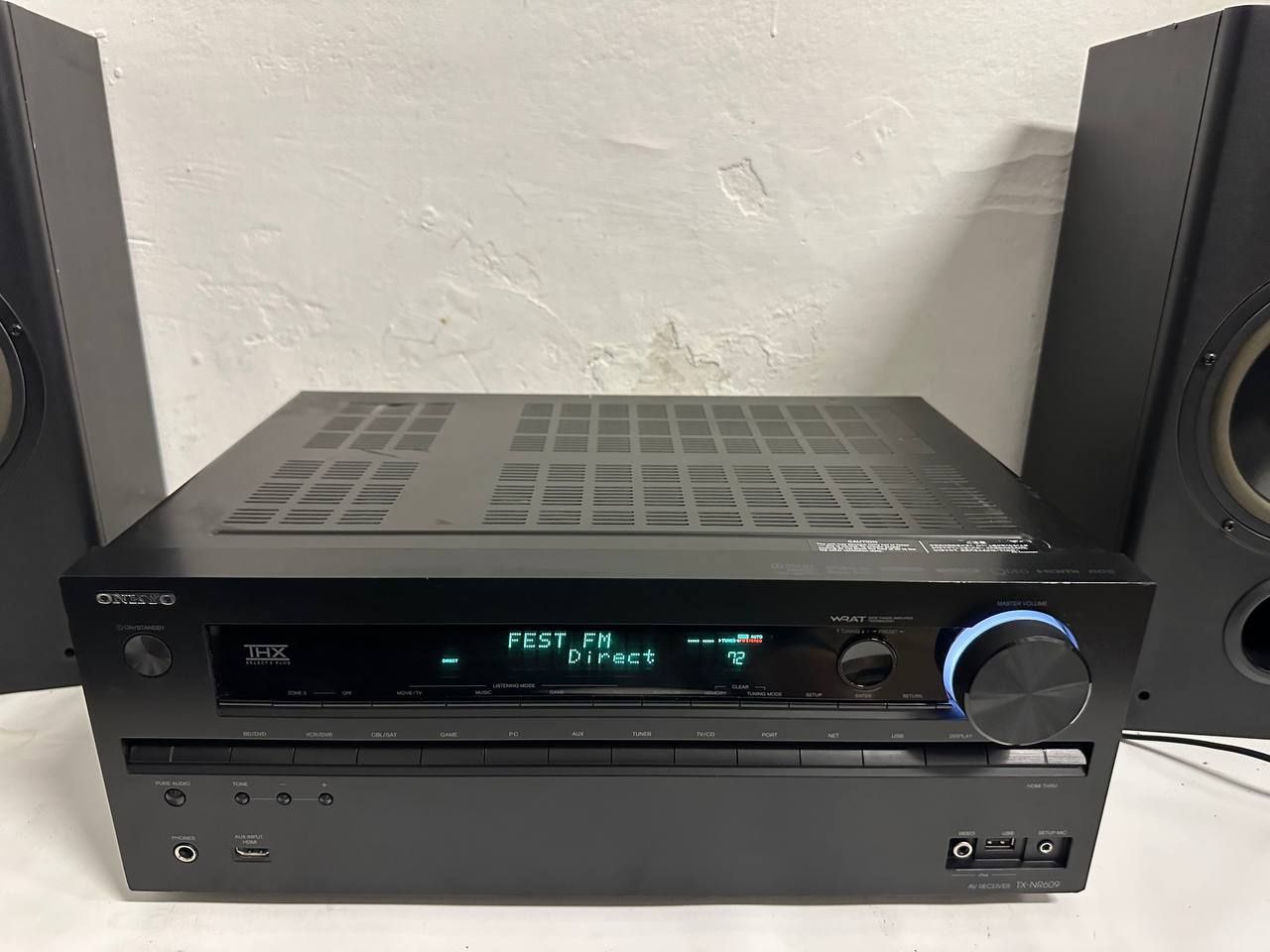 7.2 Аmplituner ONKYO TX-NR609, *7x160 Вт, HDMI, USB,LAN,