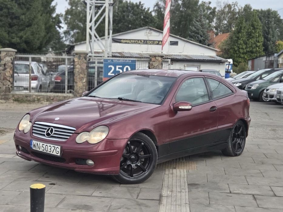 Na sprzedaż Mercedes C200 2.0 LPG/automat/nowe felgi/kompresor